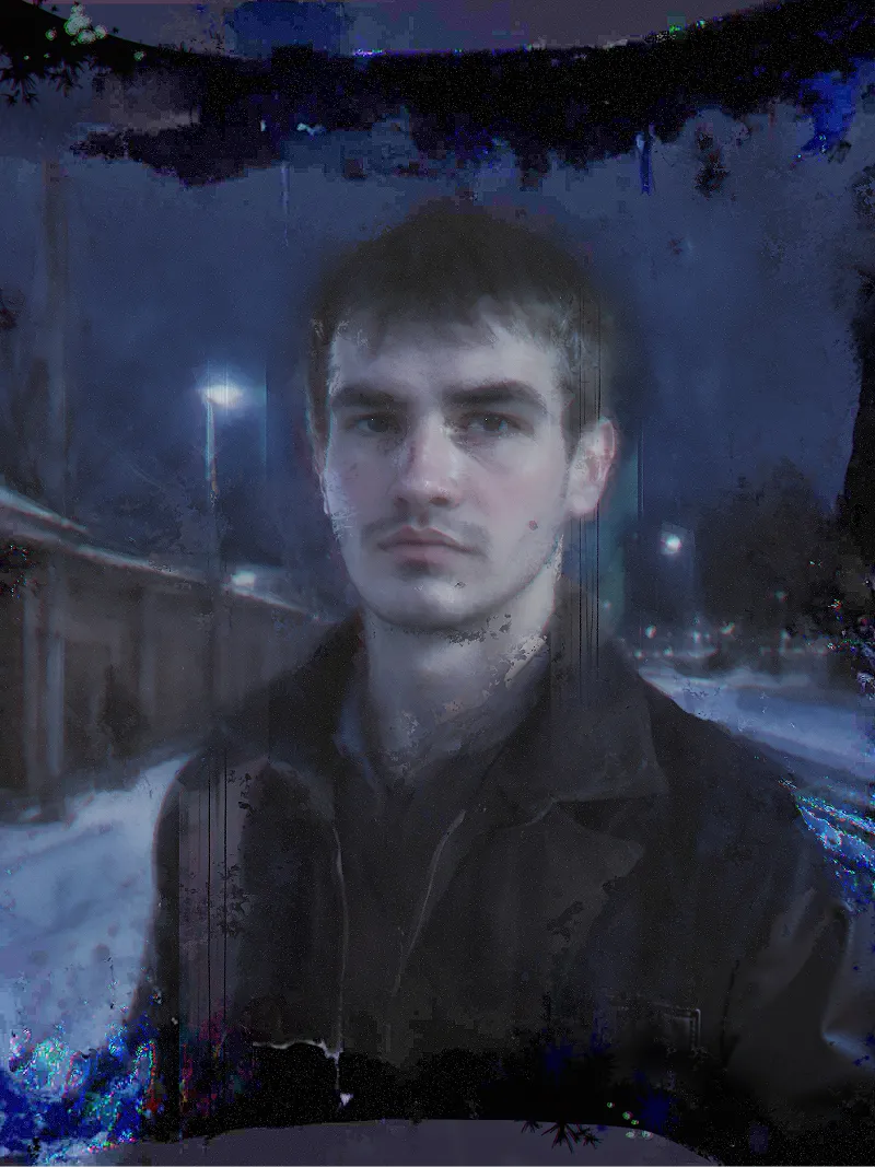 Portrait of Alexander Batsenin by David Glushkov