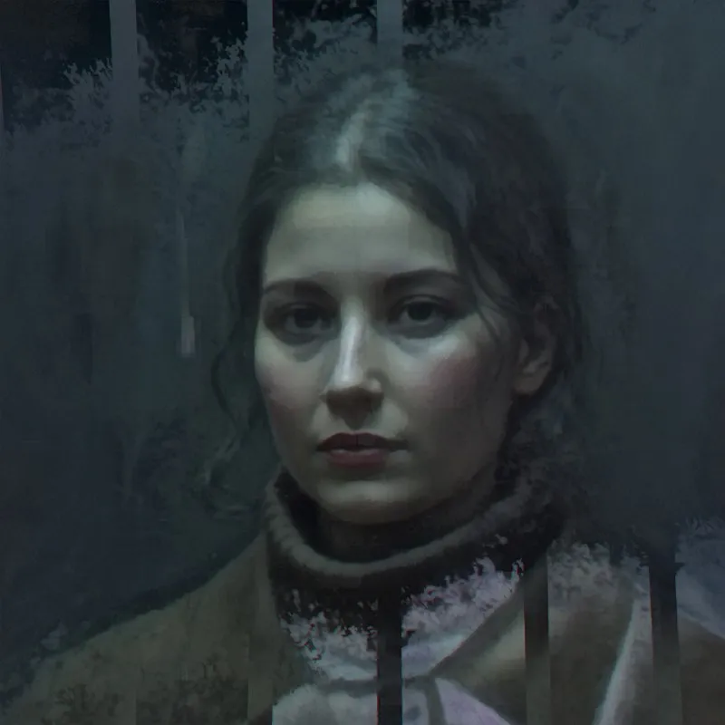 Portrait of Anna Arkhipova by David Glushkov