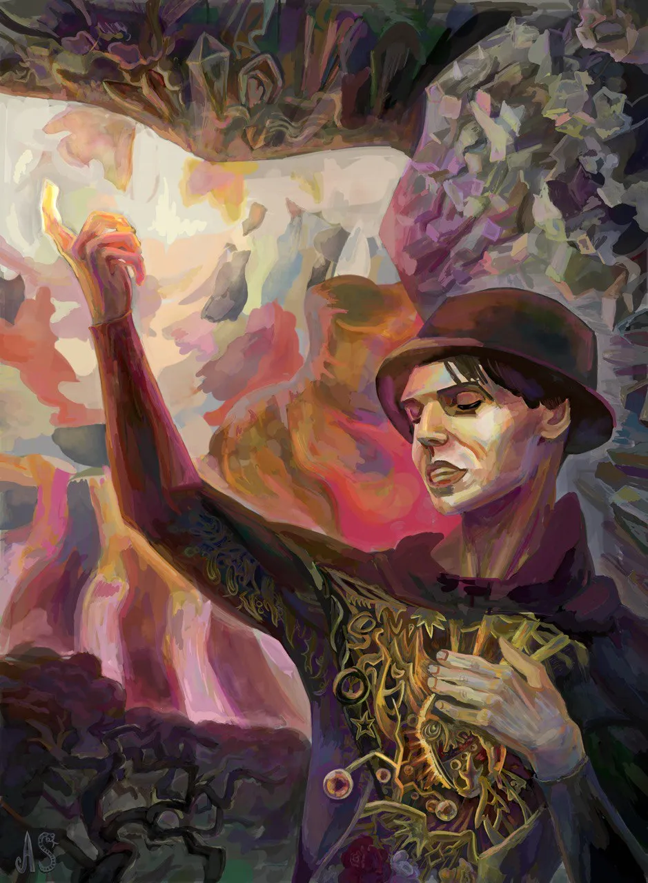 Portrait of Artyom Kamardin by Anastasiia Asp