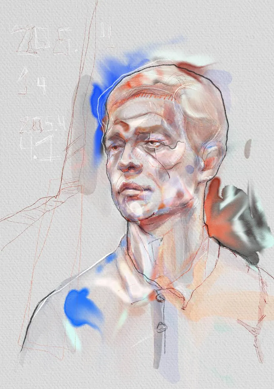 Portrait of Ilya Shakursky by Grazhdanochka