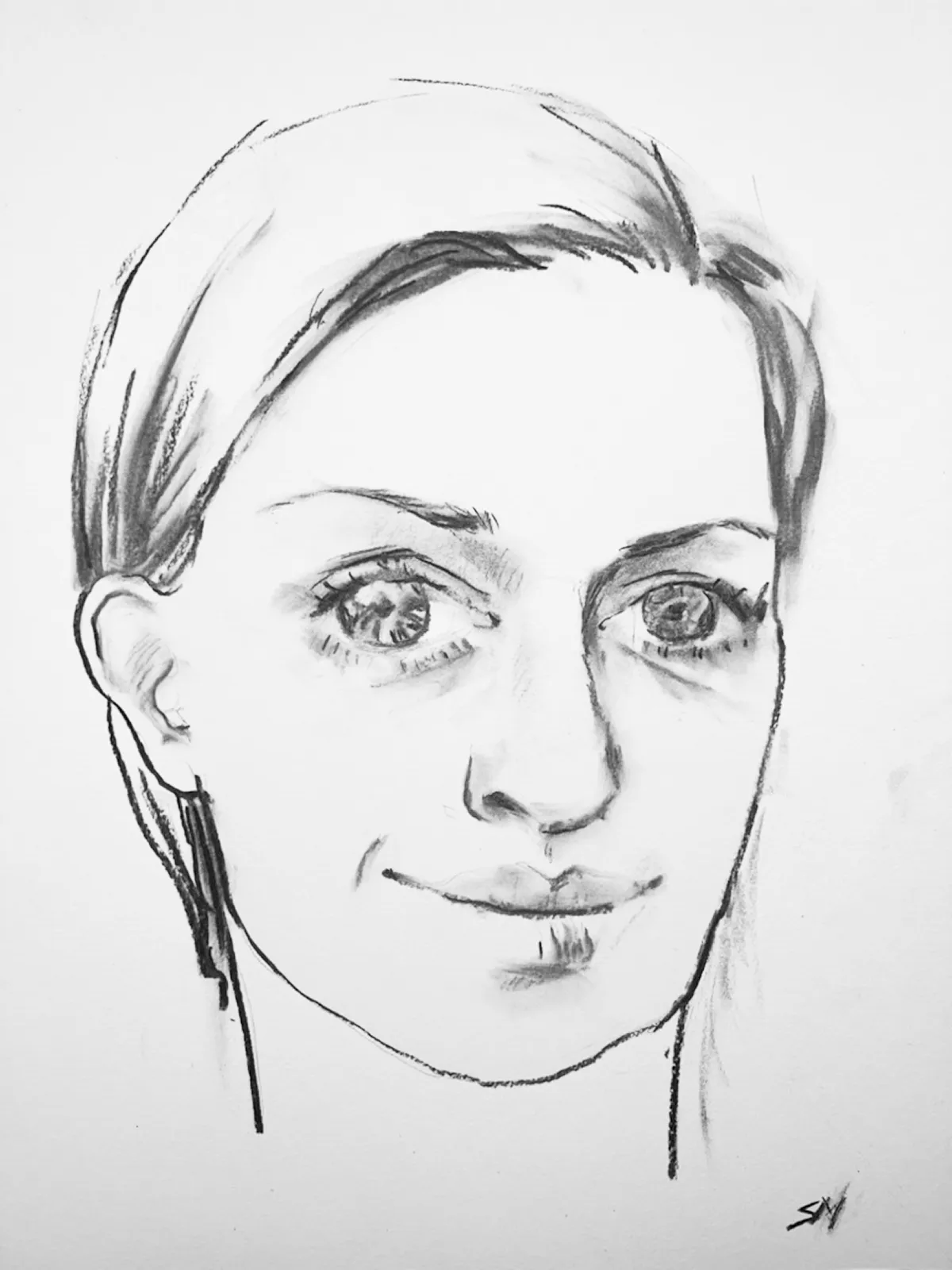 Portrait of Irina Gorobtsova by Sveta Morozova