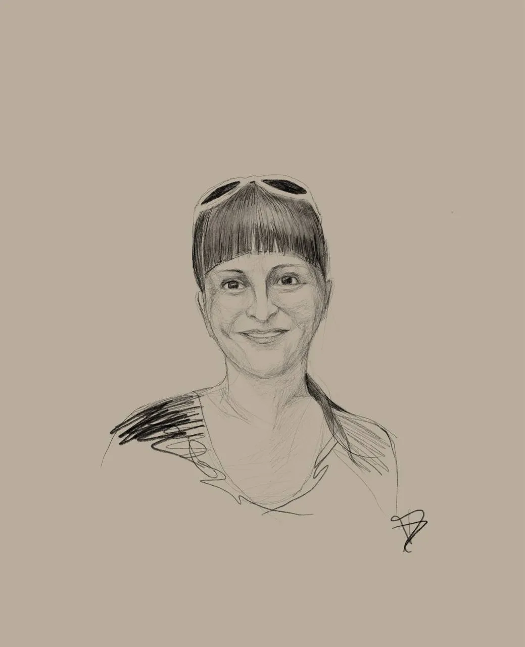 Portrait of Tatiana Omelchenko by Daria Vaida