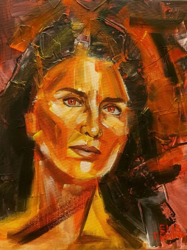 Portrait of Viktoria Goncharova by Elis Femina
